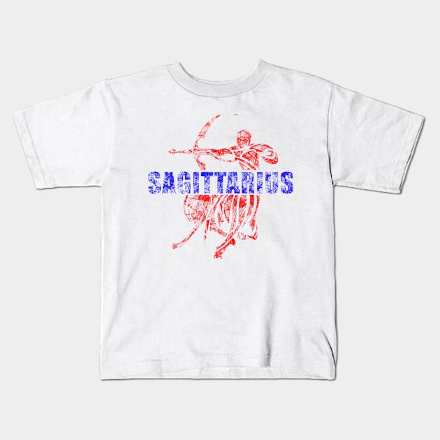 new sagittarius design Kids T-Shirt by INDONESIA68